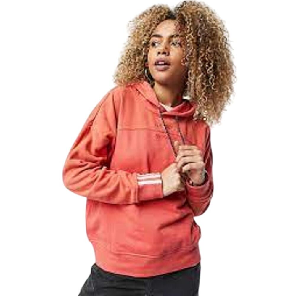 Adidas Originals RYV (Reveal Your Voice) Hoodie In Coral Womens Size M